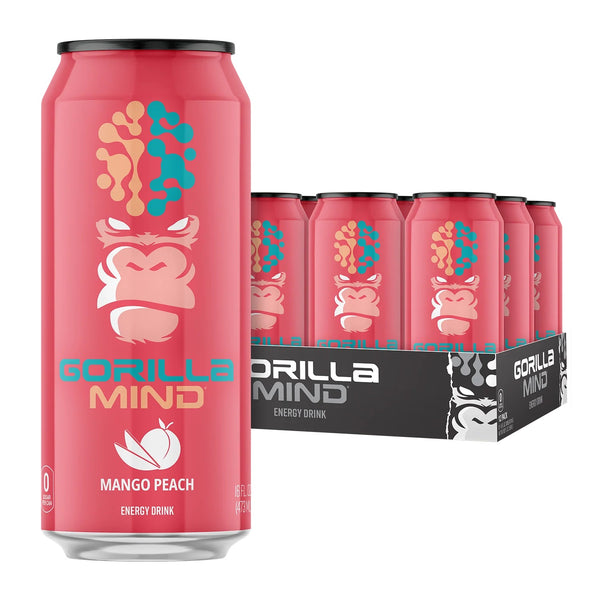 Gorilla Mind Energy Drink 12pk - Nutrition Faktory 
