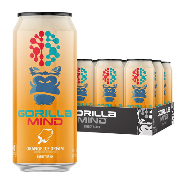 Gorilla Mind Energy Drink 12pk - Nutrition Faktory 