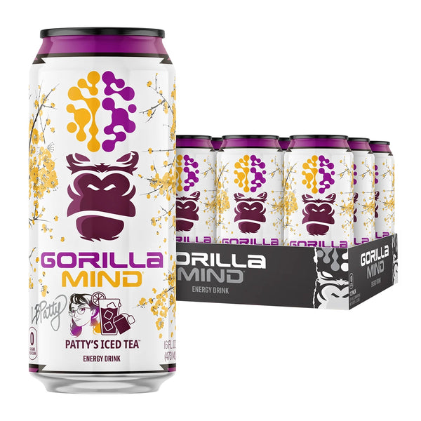 Gorilla Mind Energy Drink 12pk - Nutrition Faktory 