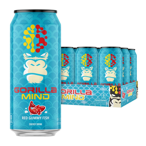 Gorilla Mind Energy Drink 12pk - Nutrition Faktory 