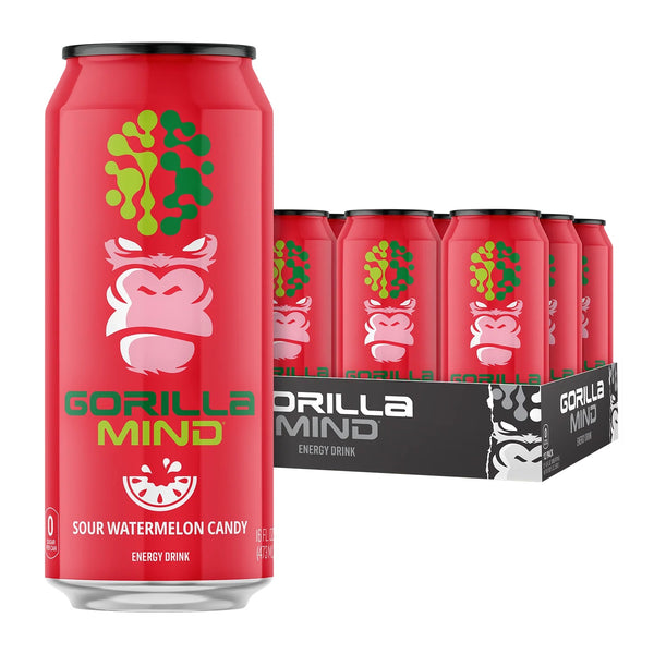 Gorilla Mind Energy Drink 12pk - Nutrition Faktory 