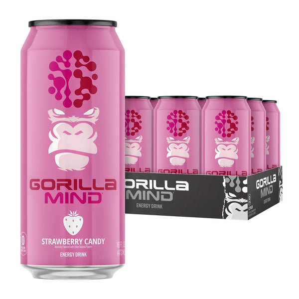 Gorilla Mind Energy Drink 12pk - Nutrition Faktory 