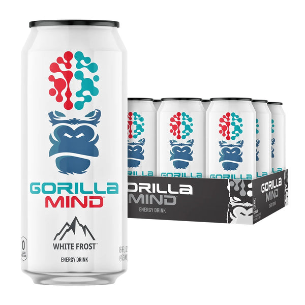 Gorilla Mind Energy Drink 12pk - Nutrition Faktory 