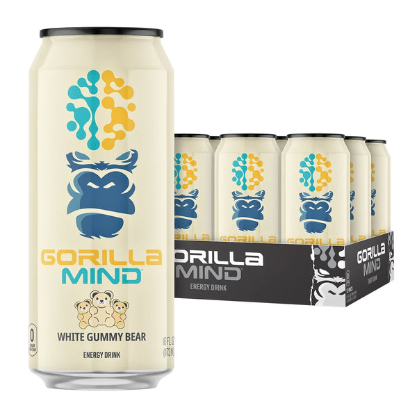 Gorilla Mind Energy Drink 12pk - Nutrition Faktory 