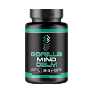 Gorilla Mind Calm 120caps cortisol & Stress modulator