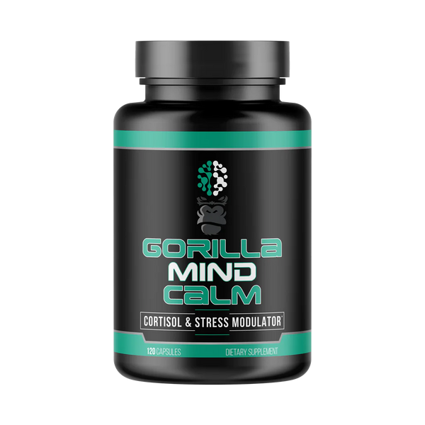 Gorilla Mind Calm 120caps cortisol & Stress modulator