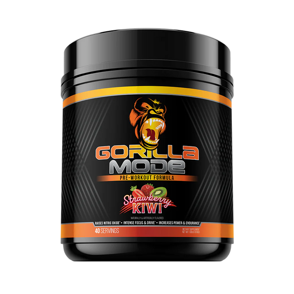 Strawberry Kiwi Gorilla Mode Pre-workout formula 40srv