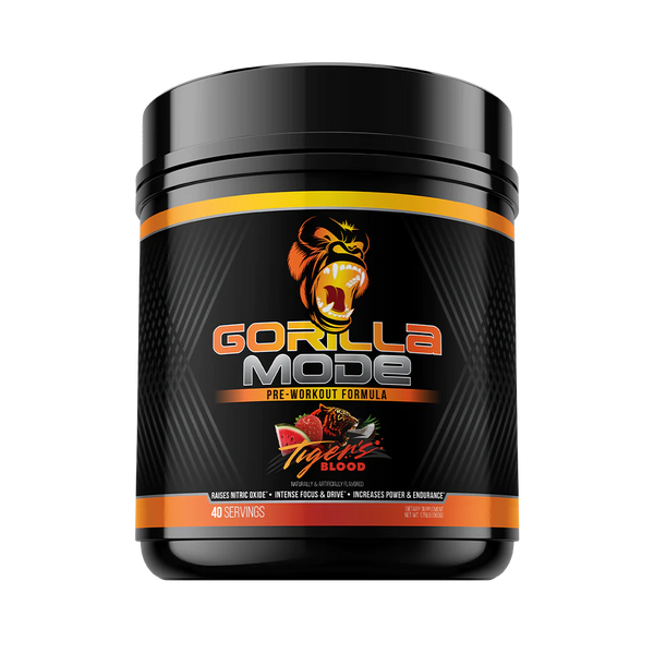 Tigers Blood Gorilla Mode Pre-workout formula 40srv