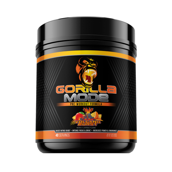 Volcano Burst Gorilla Mode Pre-workout formula 40srv