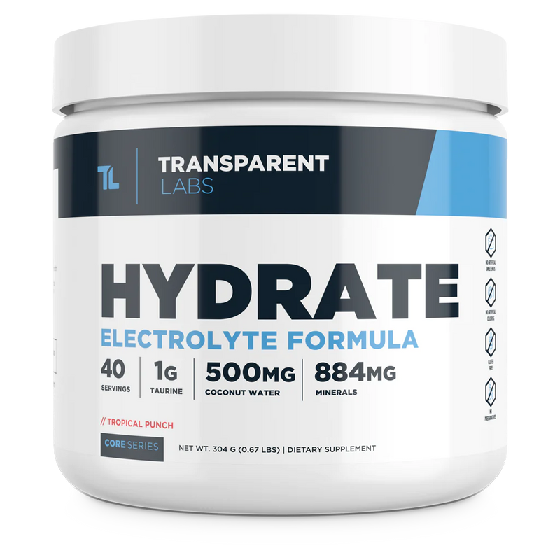 Transparent Labs Hydrate 40srv