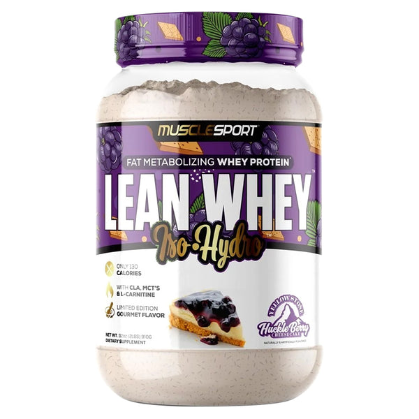 MuscleSport Lean Whey Iso-Hydro 2lb - Nutrition Faktory 