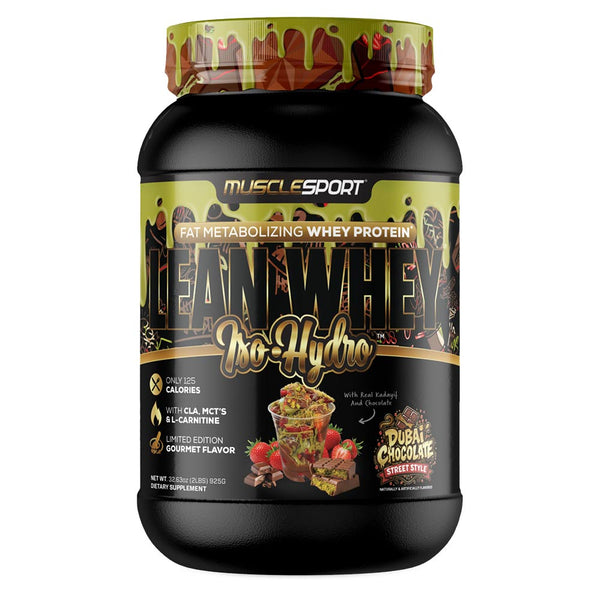 Lean Whey Iso-Hydro Protein Powder 2lb | MuscleSport – Nutrition