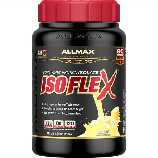 Allmax Isoflex 2lb Protein Isolate - Nutrition Faktory 