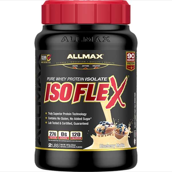 Allmax Isoflex 2lb Protein Isolate - Nutrition Faktory 