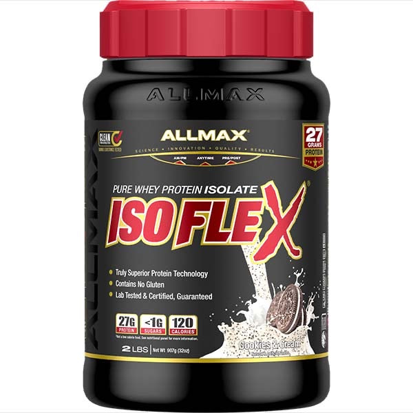 Allmax Isoflex 2lb Protein Isolate - Nutrition Faktory 