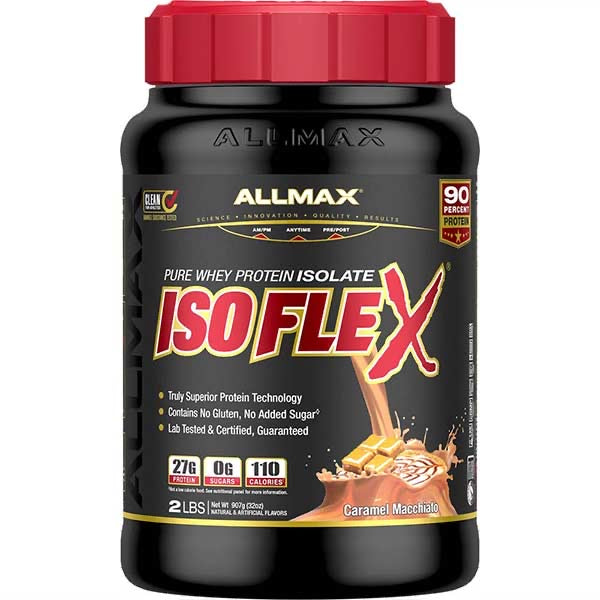 Allmax Isoflex 2lb Protein Isolate - Nutrition Faktory 