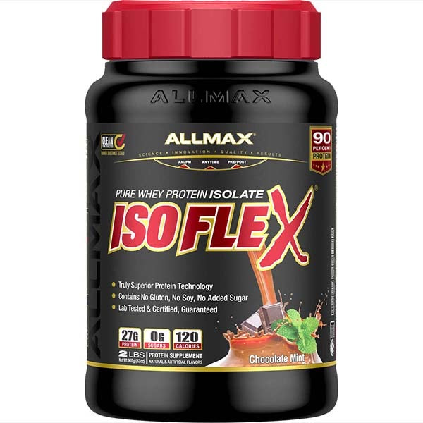 Allmax Isoflex 2lb Protein Isolate - Nutrition Faktory 