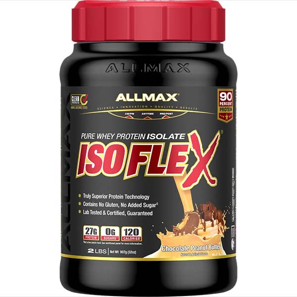 Allmax Isoflex 2lb Protein Isolate - Nutrition Faktory 