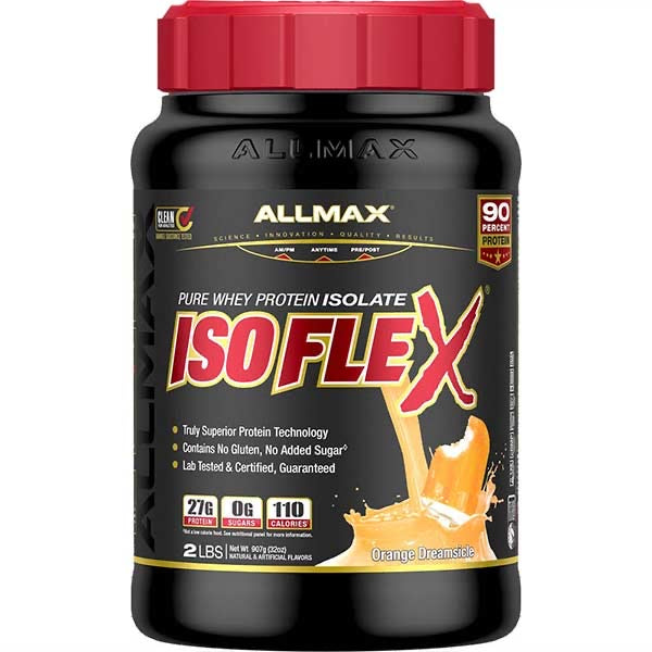 Allmax Isoflex 2lb Protein Isolate - Nutrition Faktory 