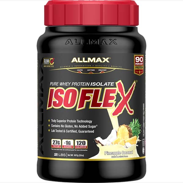 Allmax Isoflex 2lb Protein Isolate - Nutrition Faktory 