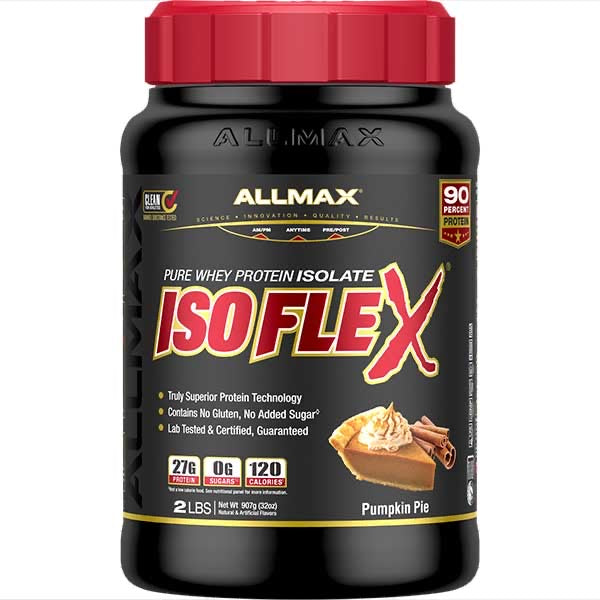 Allmax Isoflex 2lb Protein Isolate - Nutrition Faktory 