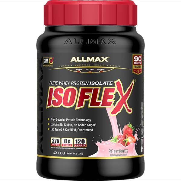 Allmax Isoflex 2lb Protein Isolate - Nutrition Faktory 
