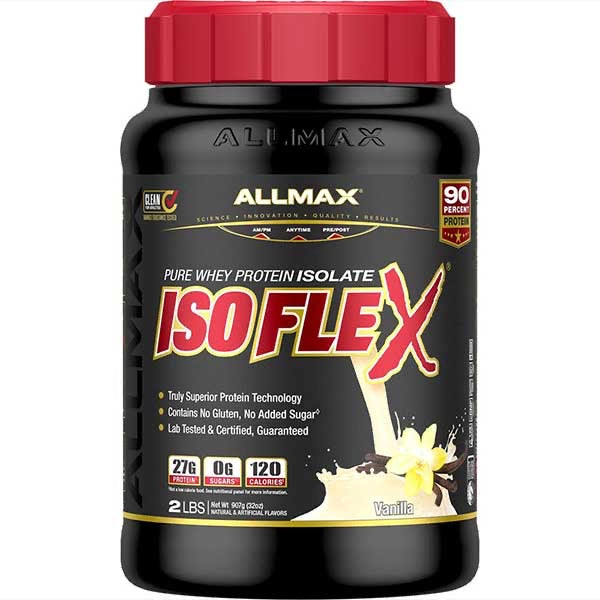 Allmax Isoflex 2lb Protein Isolate - Nutrition Faktory 
