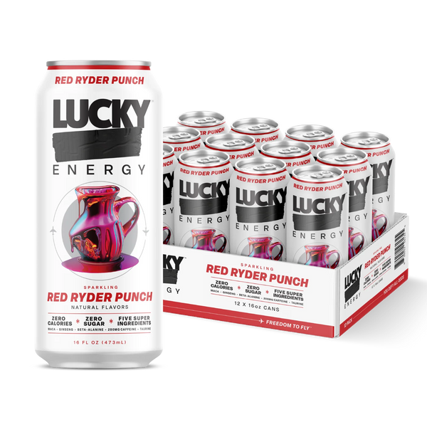 Lucky Energy 16oz 12pk - Nutrition Faktory 
