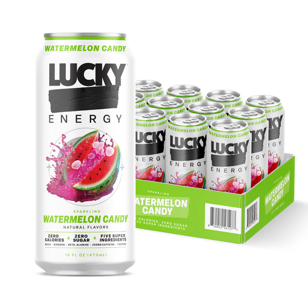 Lucky Energy 16oz 12pk - Nutrition Faktory 