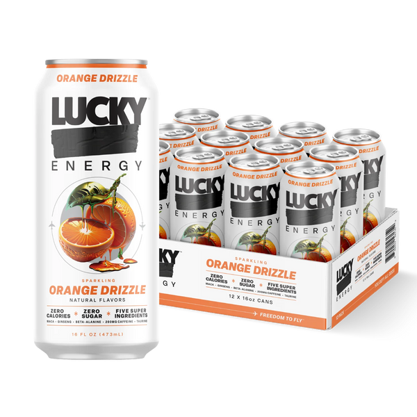 Lucky Energy 16oz 12pk - Nutrition Faktory 