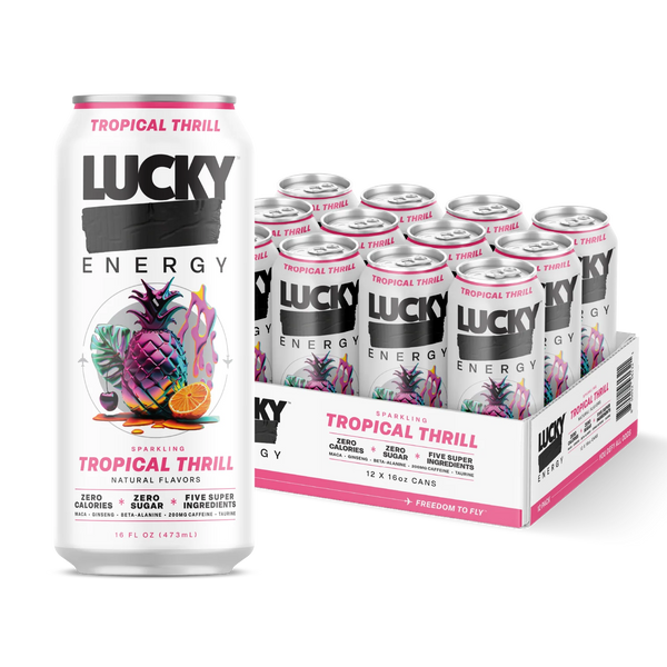 Lucky Energy 16oz 12pk - Nutrition Faktory 