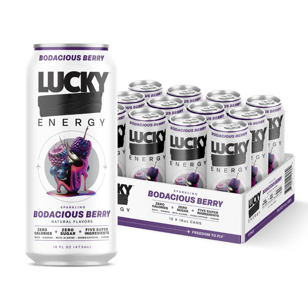 Lucky Energy 16oz 12pk - Nutrition Faktory 