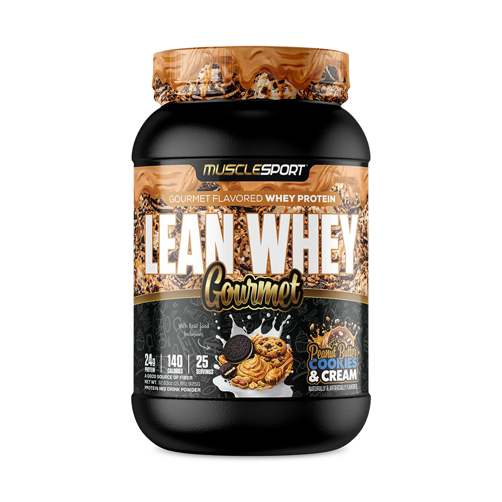 Lean Whey Gourmet Protein Powder 2lb | MuscleSport – Nutrition Faktory