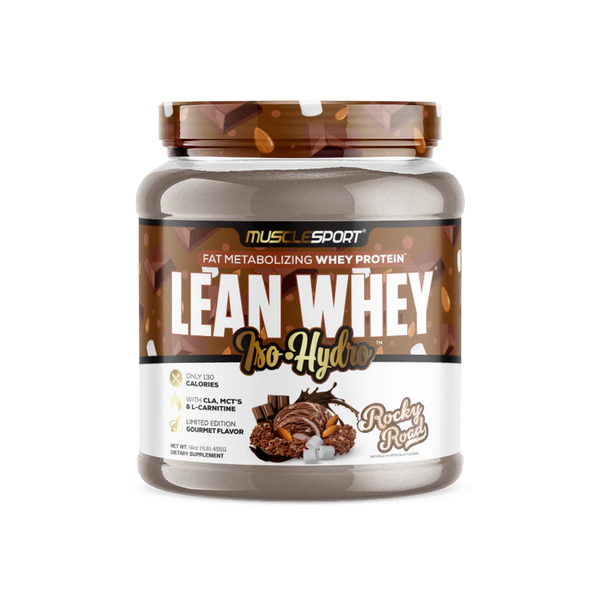 MuscleSport Lean Whey Iso-Hydro 1lb - Nutrition Faktory 