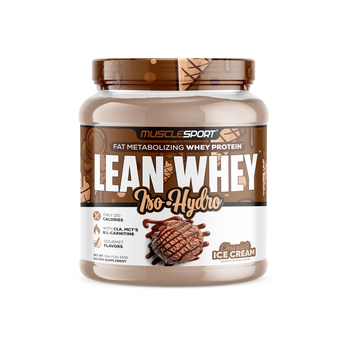 MuscleSport Lean Whey Iso-Hydro 1lb – Nutrition Faktory