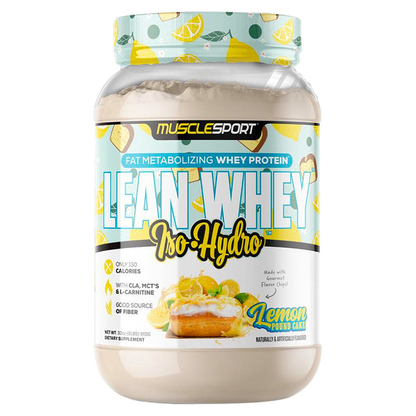 MuscleSport Lean Whey Iso-Hydro 2lb - Nutrition Faktory 