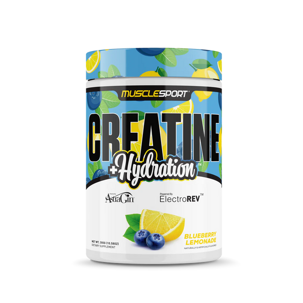 MuscleSport Creatine + Hydration 60srv