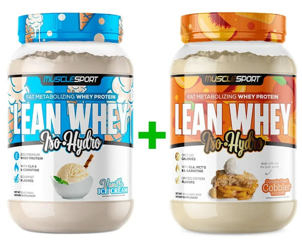 Muscle Sport Lean Whey 2-Pack (Mix & Match Flavors)