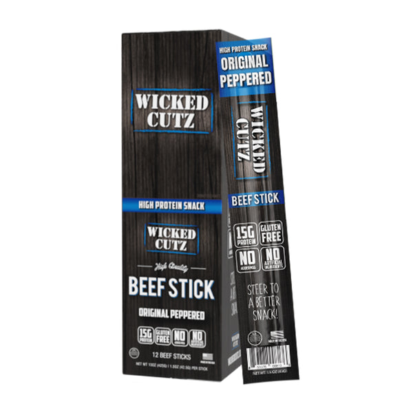 Wicked Cutz Beef Sticks 12ct