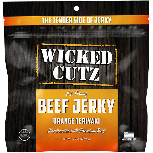 Wicked Cutz Beef Jerky 8pk