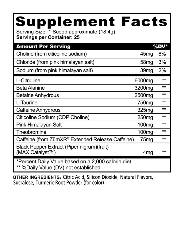 Panda Pando 25srv - Nutrition Faktory 