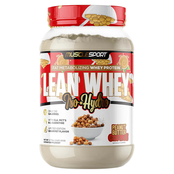 MuscleSport Lean Whey Iso-Hydro 2lb - Nutrition Faktory 