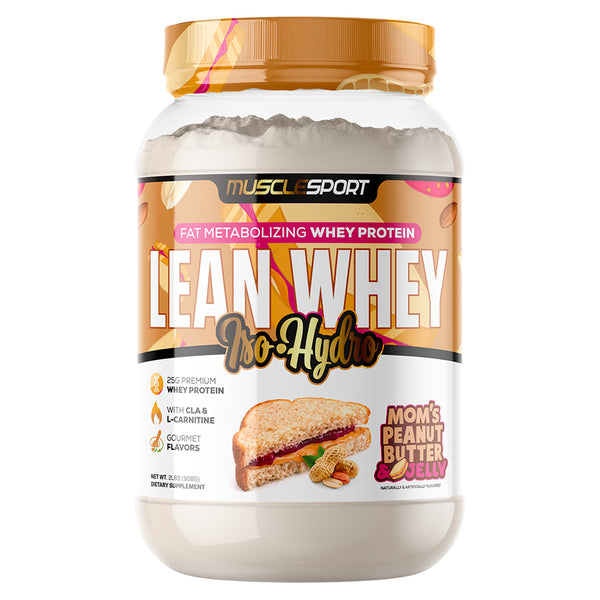 MuscleSport Lean Whey Iso-Hydro 2lb - Nutrition Faktory 