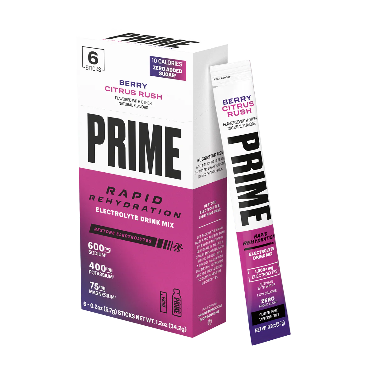 Rapid Hydration Sticks 6pk | Prime – Nutrition Faktory