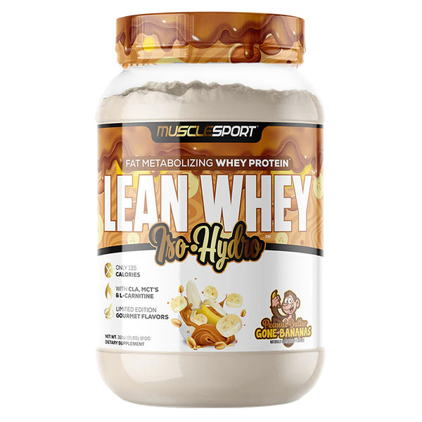 MuscleSport Lean Whey Iso-Hydro 2lb - Nutrition Faktory 
