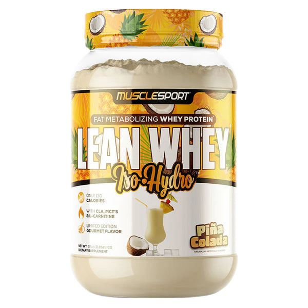 MuscleSport Lean Whey Iso-Hydro 2lb - Nutrition Faktory 
