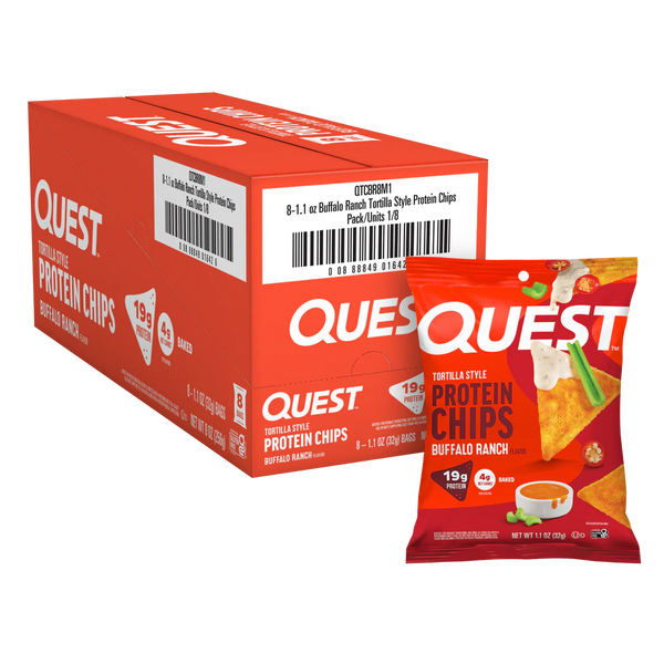 Quest Tortilla Chip 8ct - Nutrition Faktory 
