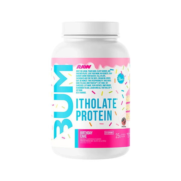 Raw CBUM Protein - Itholate 25srv - Nutrition Faktory 
