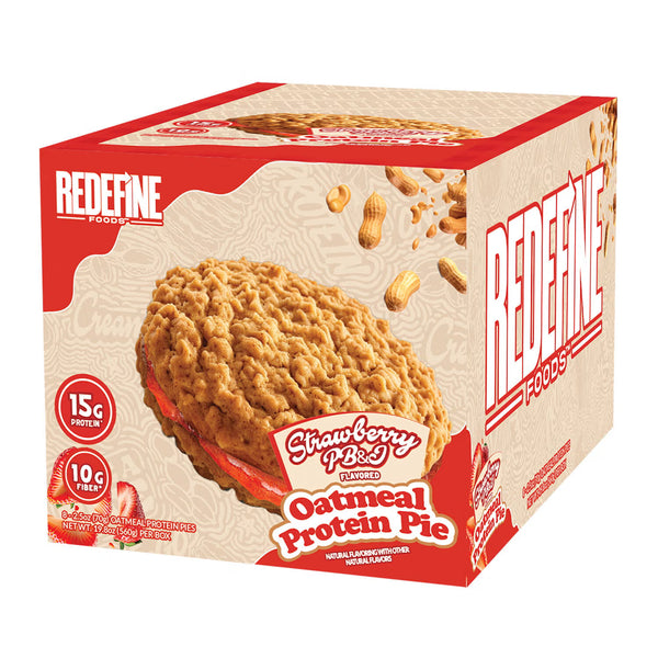 Redefine Foods Skippy Oatmeal Protein Pie 8pk - Nutrition Faktory 