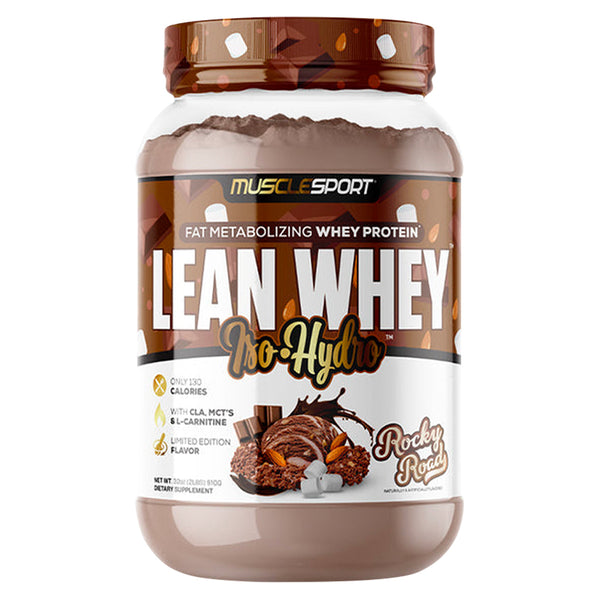 MuscleSport Lean Whey Iso-Hydro 2lb - Nutrition Faktory 